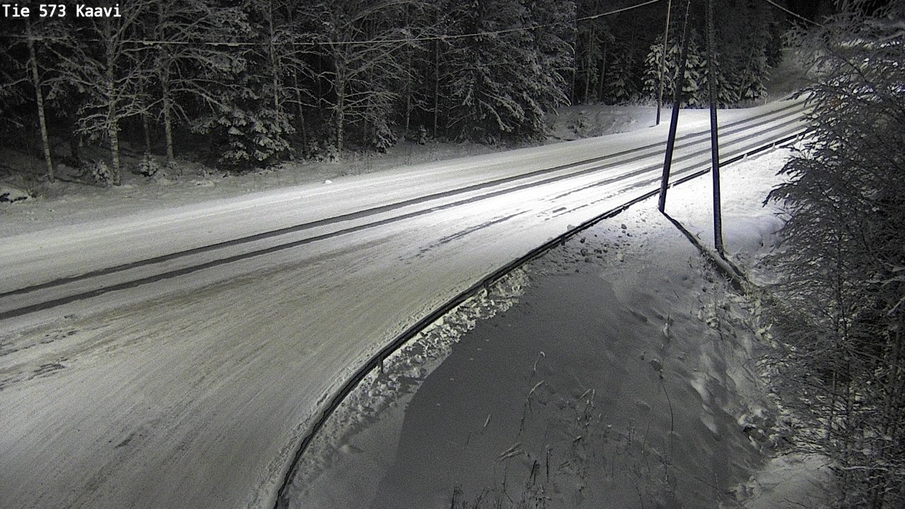 Weather Camera Image Road 573 Kaavi, Kaavi, Pohjois-Savo