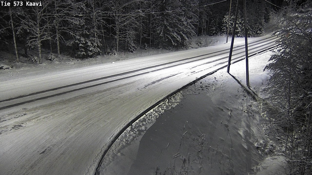 Weather Camera Image Road 573 Kaavi, Kaavi, Pohjois-Savo