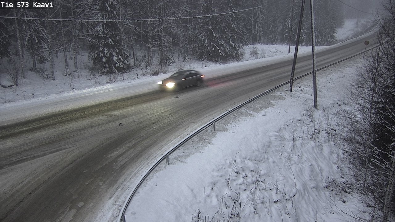 Weather Camera Image Road 573 Kaavi, Kaavi, Pohjois-Savo