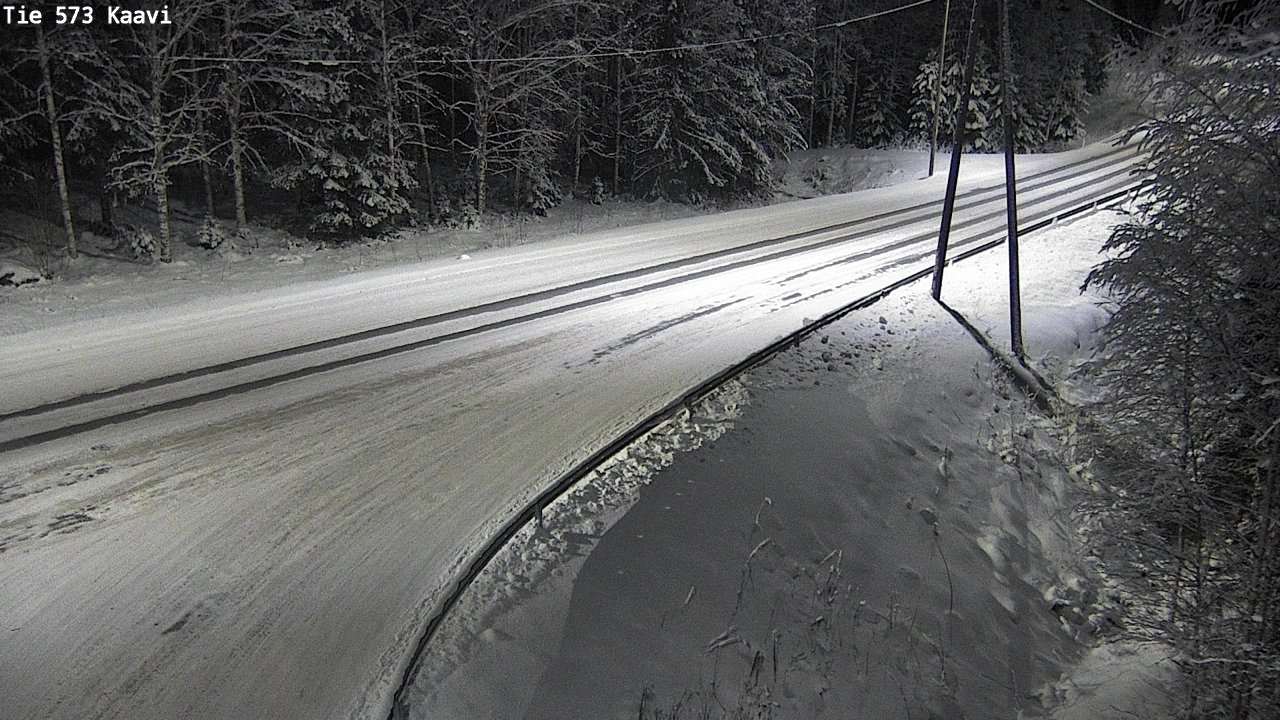 Weather Camera Image Road 573 Kaavi, Kaavi, Pohjois-Savo