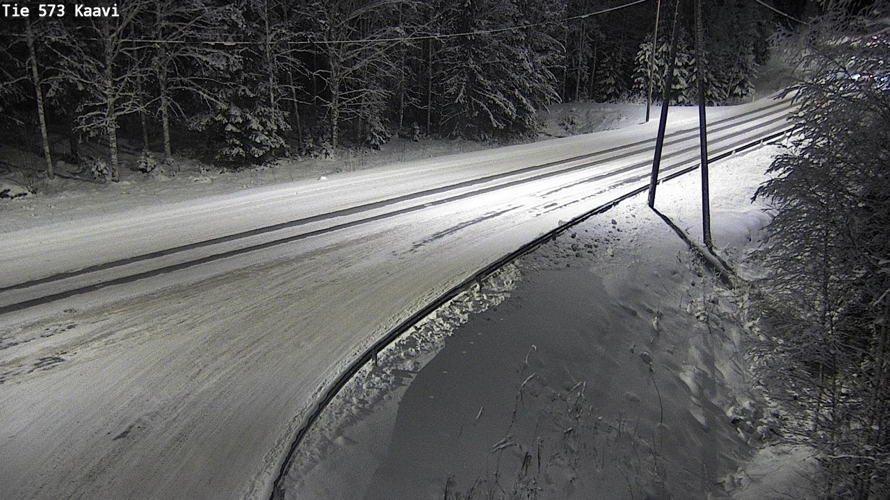 Weather Camera Image Road 573 Kaavi, Kaavi, Pohjois-Savo