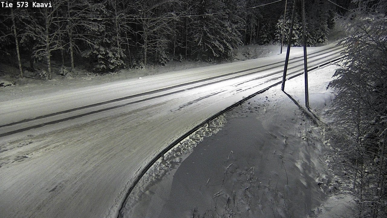 Weather Camera Image Road 573 Kaavi, Kaavi, Pohjois-Savo