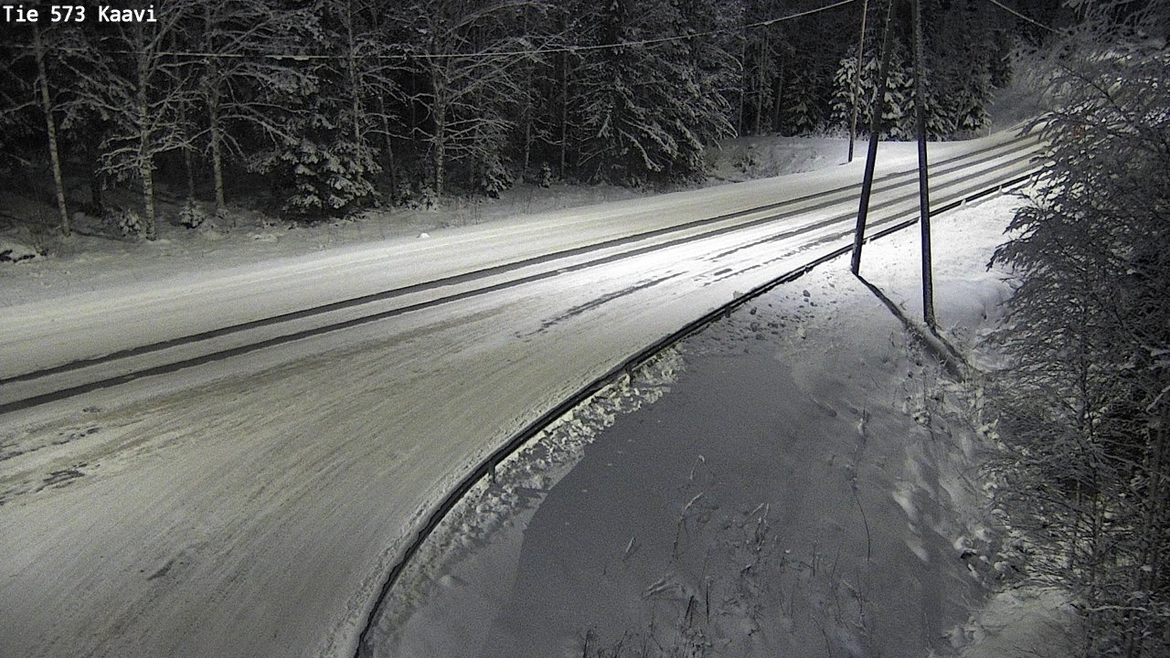 Weather Camera Image Road 573 Kaavi, Kaavi, Pohjois-Savo