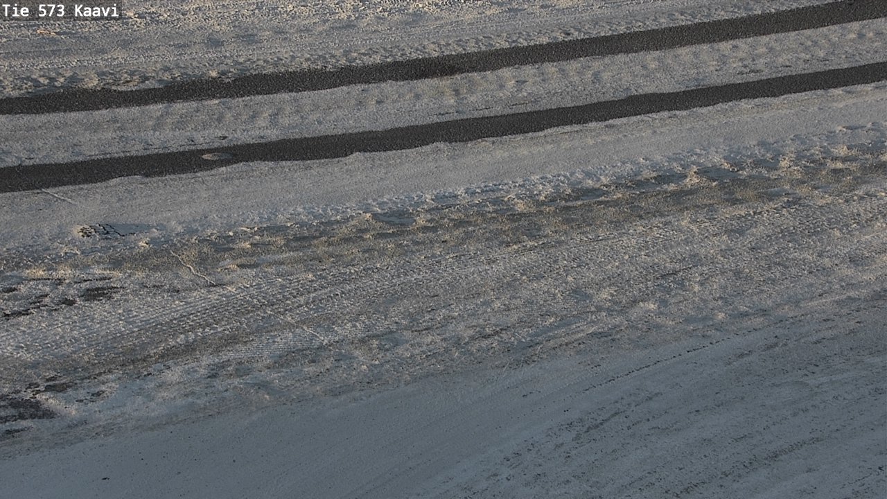 Weather Camera Image Road 573 Kaavi, Kaavi, Pohjois-Savo