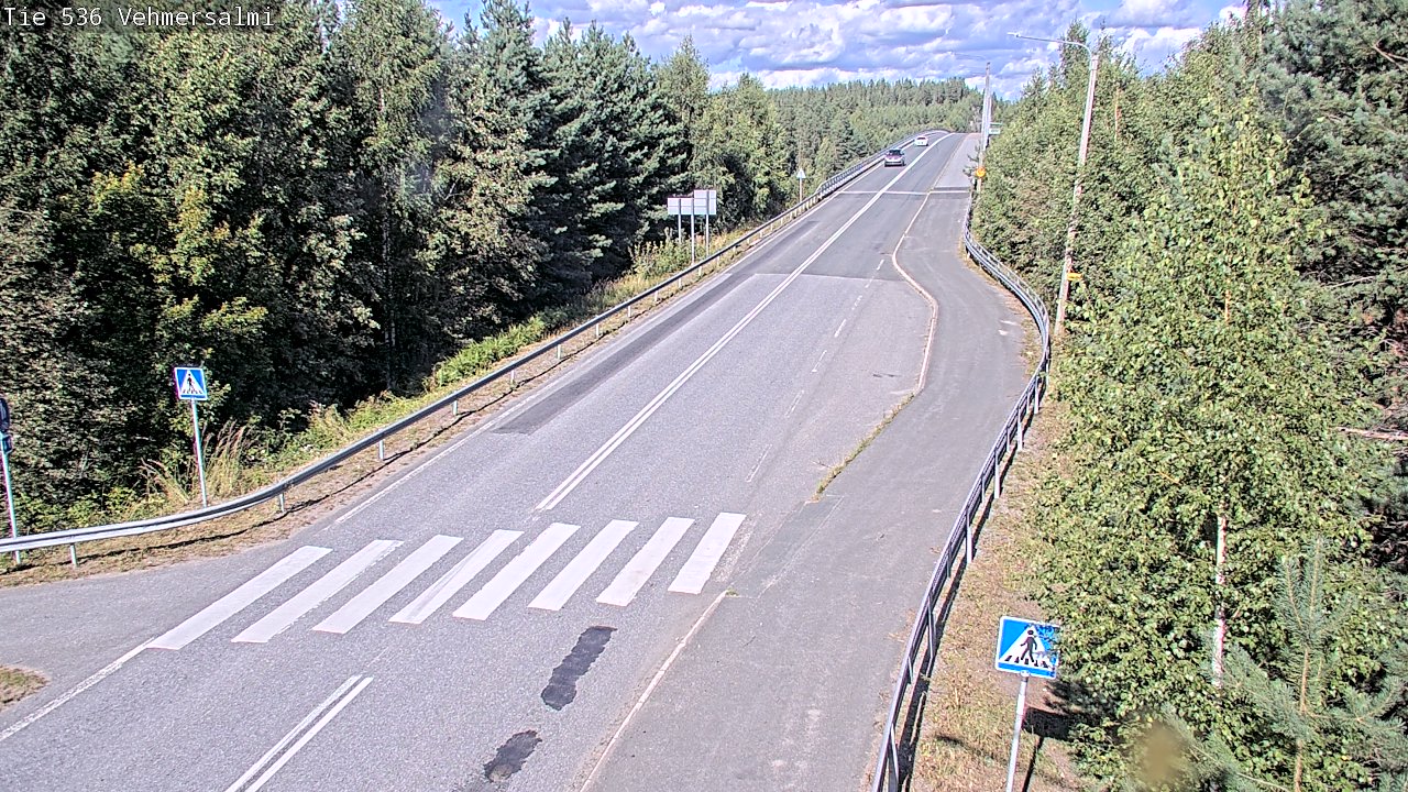 Kelikamerat Kuva Tie 536 Kuopio, Vehmersalmi, Kuopio, Pohjois-Savo