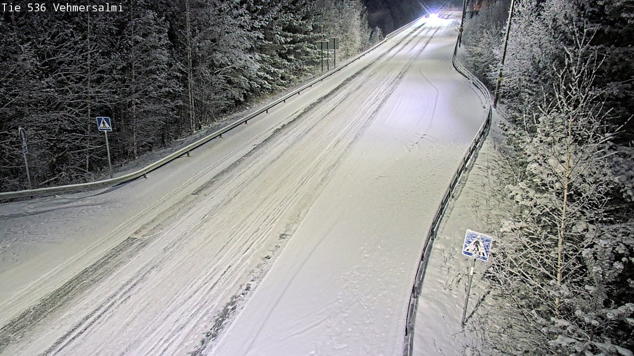 Kelikamerat Kuva Tie 536 Kuopio, Vehmersalmi, Kuopio, Pohjois-Savo