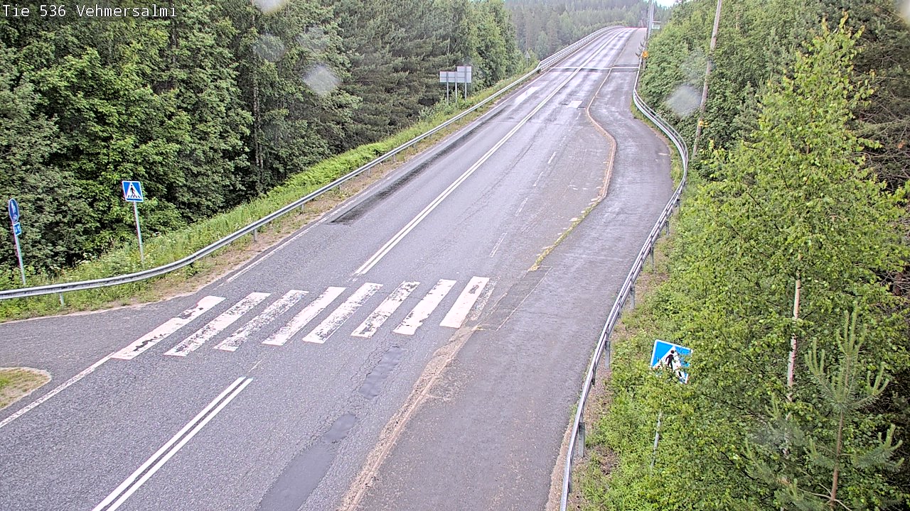 Kelikamerat Kuva Tie 536 Kuopio, Vehmersalmi, Kuopio, Pohjois-Savo