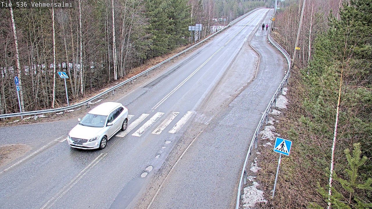 Weather Camera Image Road 536 Kuopio, Vehmersalmi, Kuopio, Pohjois-Savo