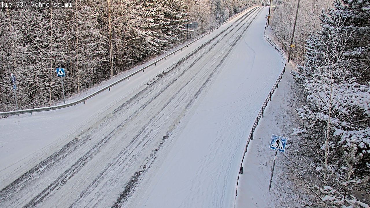 Kelikamerat Kuva Tie 536 Kuopio, Vehmersalmi, Kuopio, Pohjois-Savo