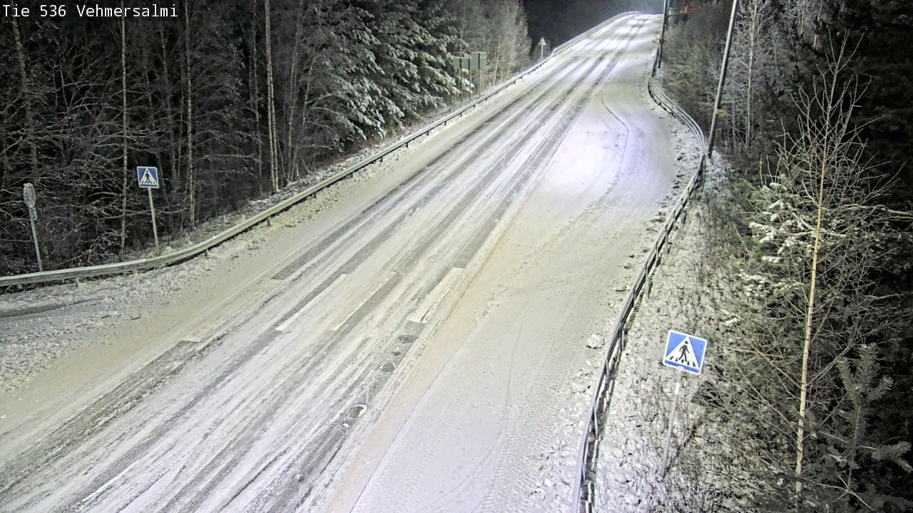 Kelikamerat Kuva Tie 536 Kuopio, Vehmersalmi, Kuopio, Pohjois-Savo