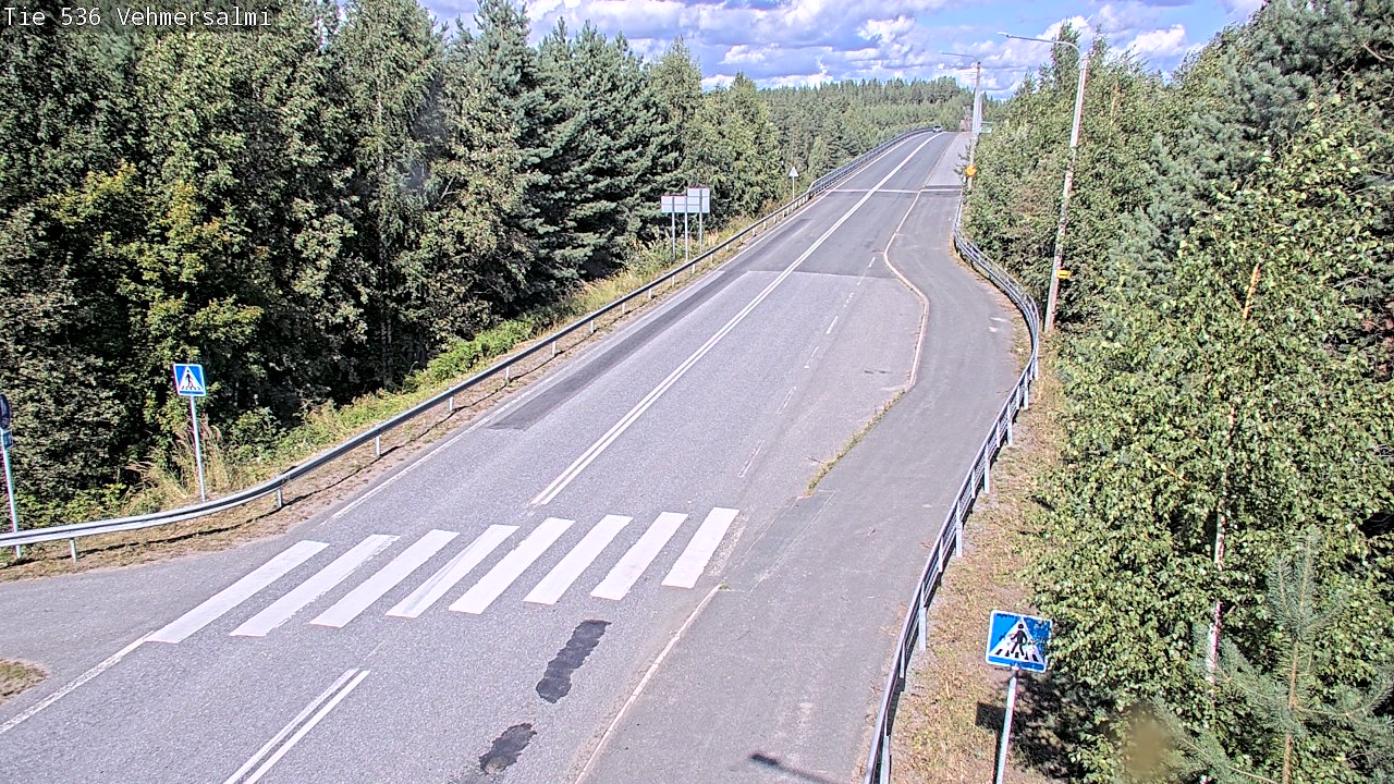 Kelikamerat Kuva Tie 536 Kuopio, Vehmersalmi, Kuopio, Pohjois-Savo