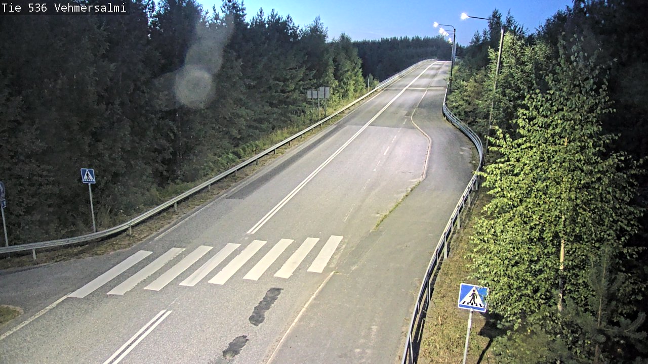 Kelikamerat Kuva Tie 536 Kuopio, Vehmersalmi, Kuopio, Pohjois-Savo