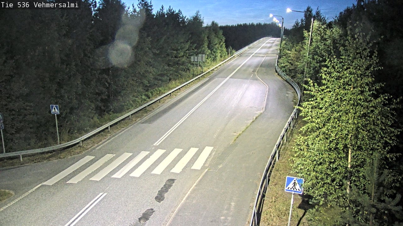 Kelikamerat Kuva Tie 536 Kuopio, Vehmersalmi, Kuopio, Pohjois-Savo