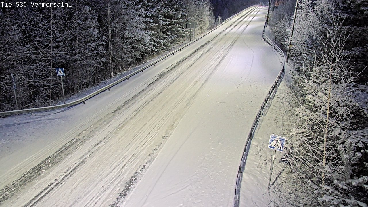 Kelikamerat Kuva Tie 536 Kuopio, Vehmersalmi, Kuopio, Pohjois-Savo