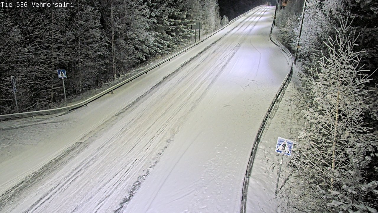 Kelikamerat Kuva Tie 536 Kuopio, Vehmersalmi, Kuopio, Pohjois-Savo