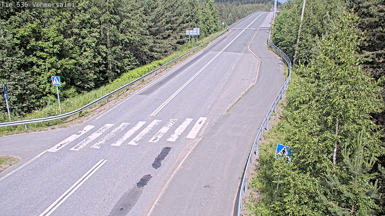 Kelikamerat Kuva Tie 536 Kuopio, Vehmersalmi, Kuopio, Pohjois-Savo