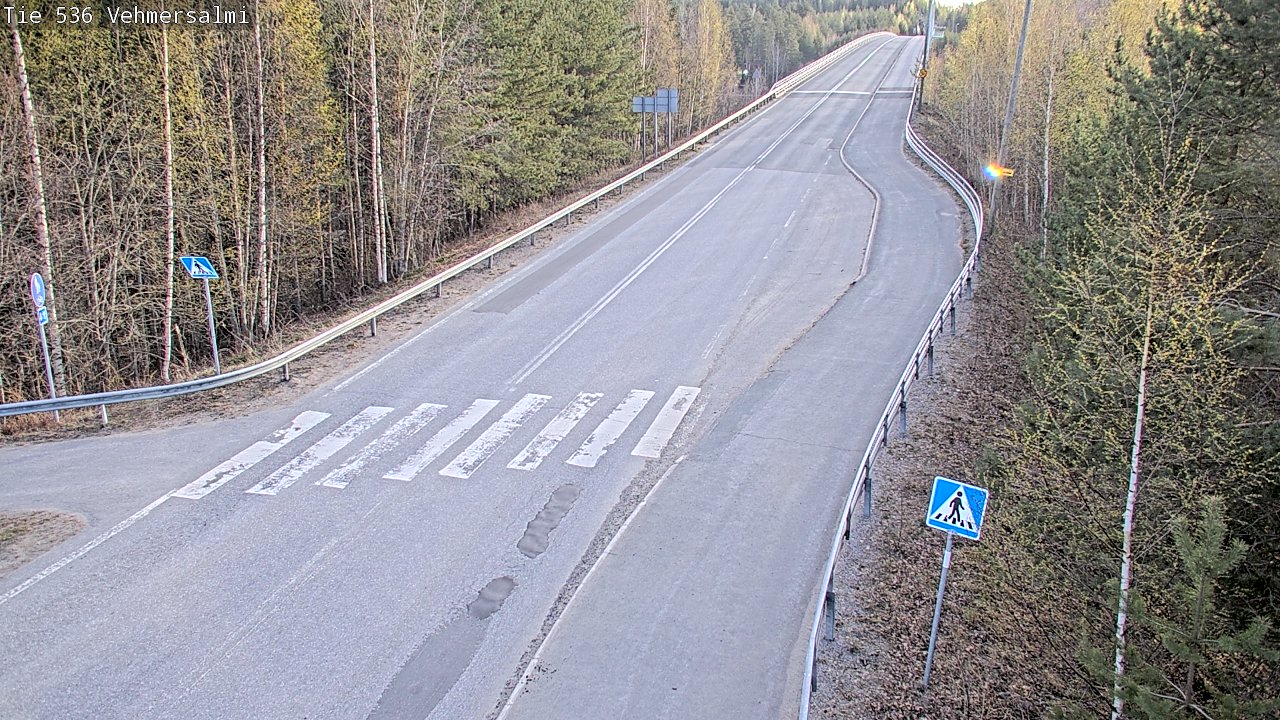 Kelikamerat Kuva Tie 536 Kuopio, Vehmersalmi, Kuopio, Pohjois-Savo