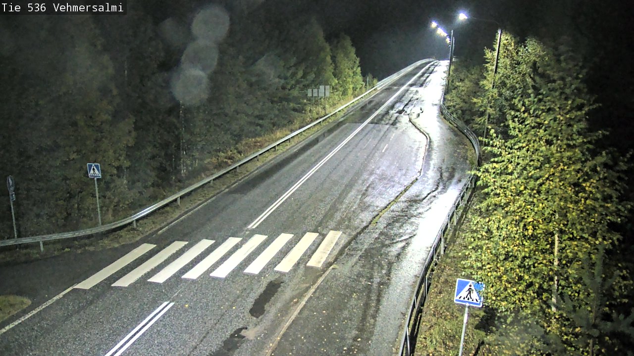 Weather Camera Image Väg 536 Kuopio, Vehmersalmi, Kuopio, Pohjois-Savo