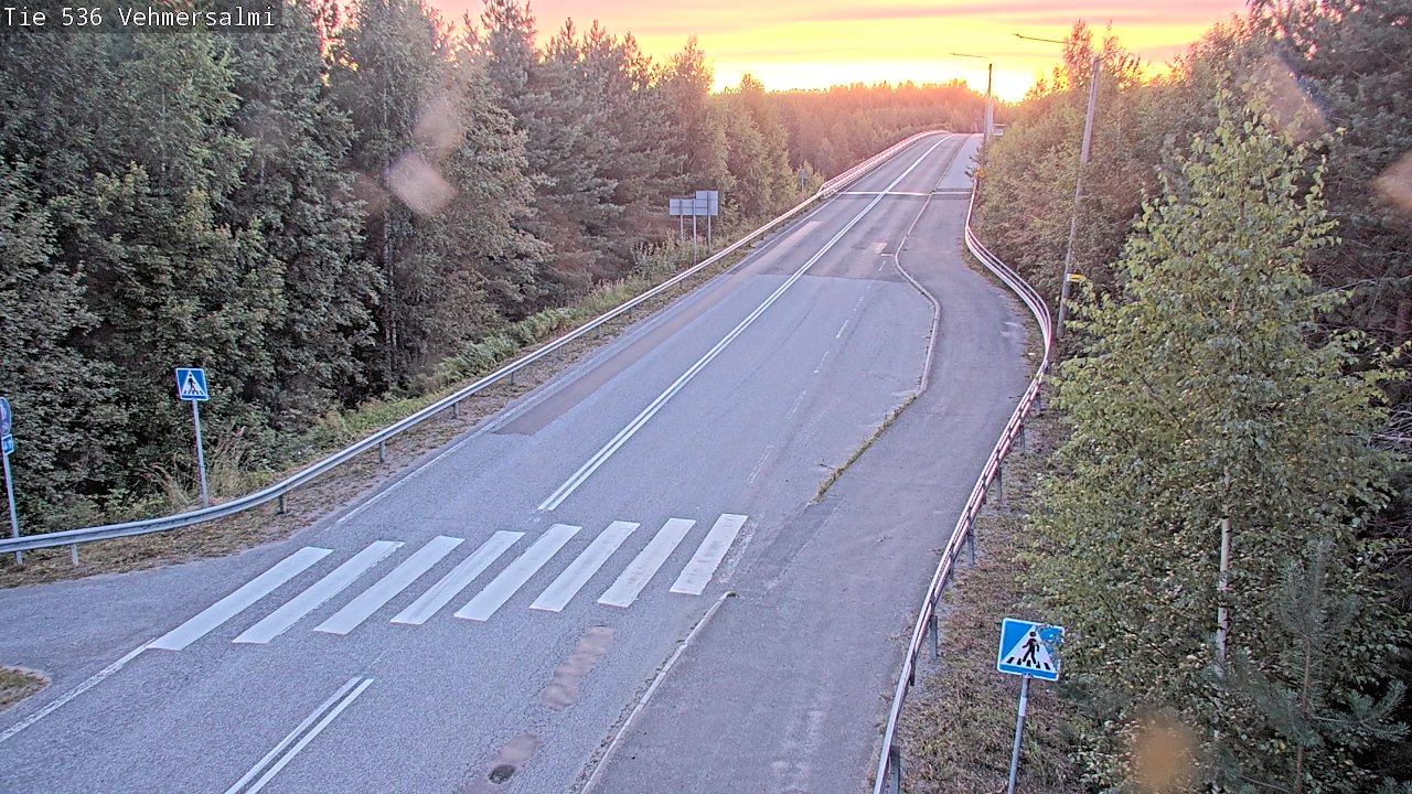 Kelikamerat Kuva Tie 536 Kuopio, Vehmersalmi, Kuopio, Pohjois-Savo