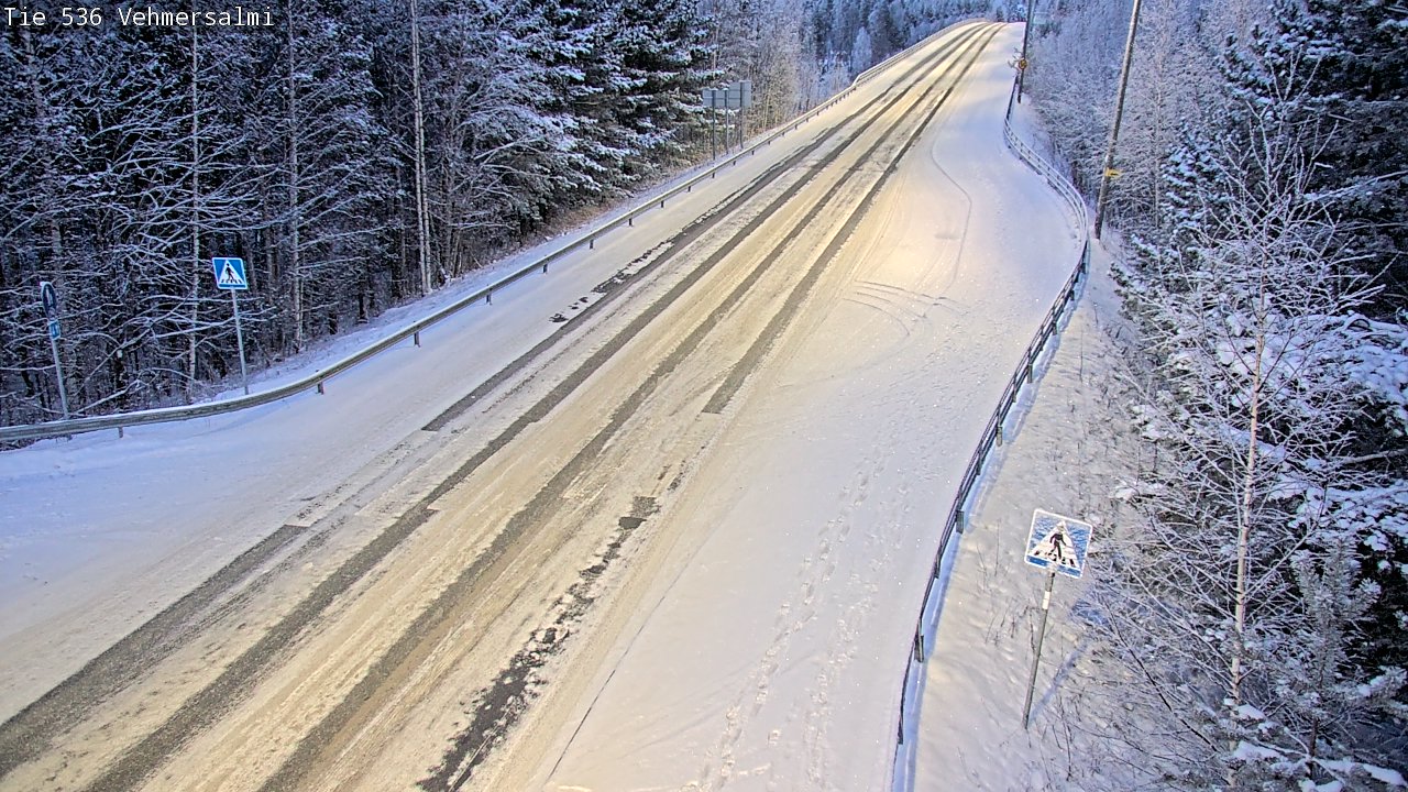 Kelikamerat Kuva Tie 536 Kuopio, Vehmersalmi, Kuopio, Pohjois-Savo