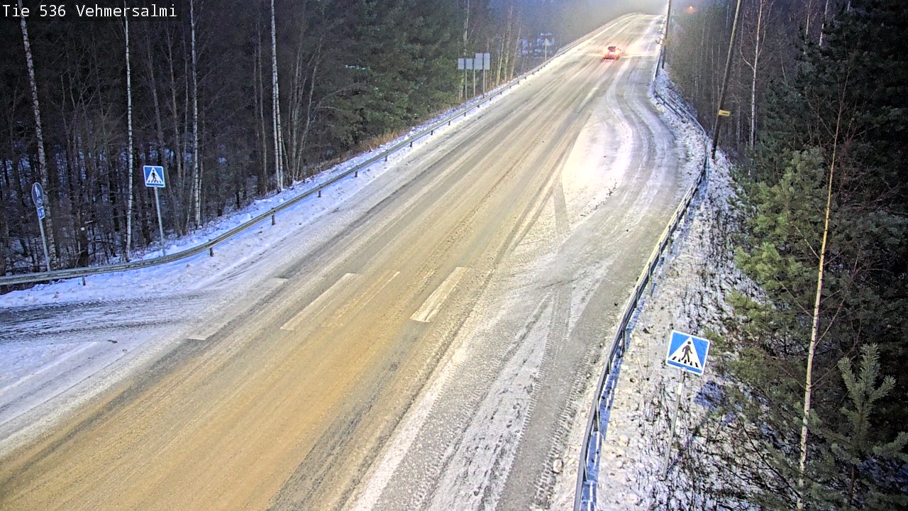 Weather Camera Image Road 536 Kuopio, Vehmersalmi, Kuopio, Pohjois-Savo