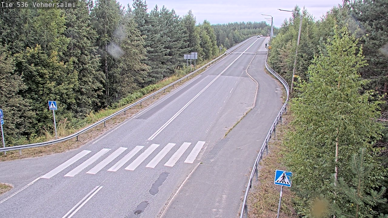 Weather Camera Image Road 536 Kuopio, Vehmersalmi, Kuopio, Pohjois-Savo