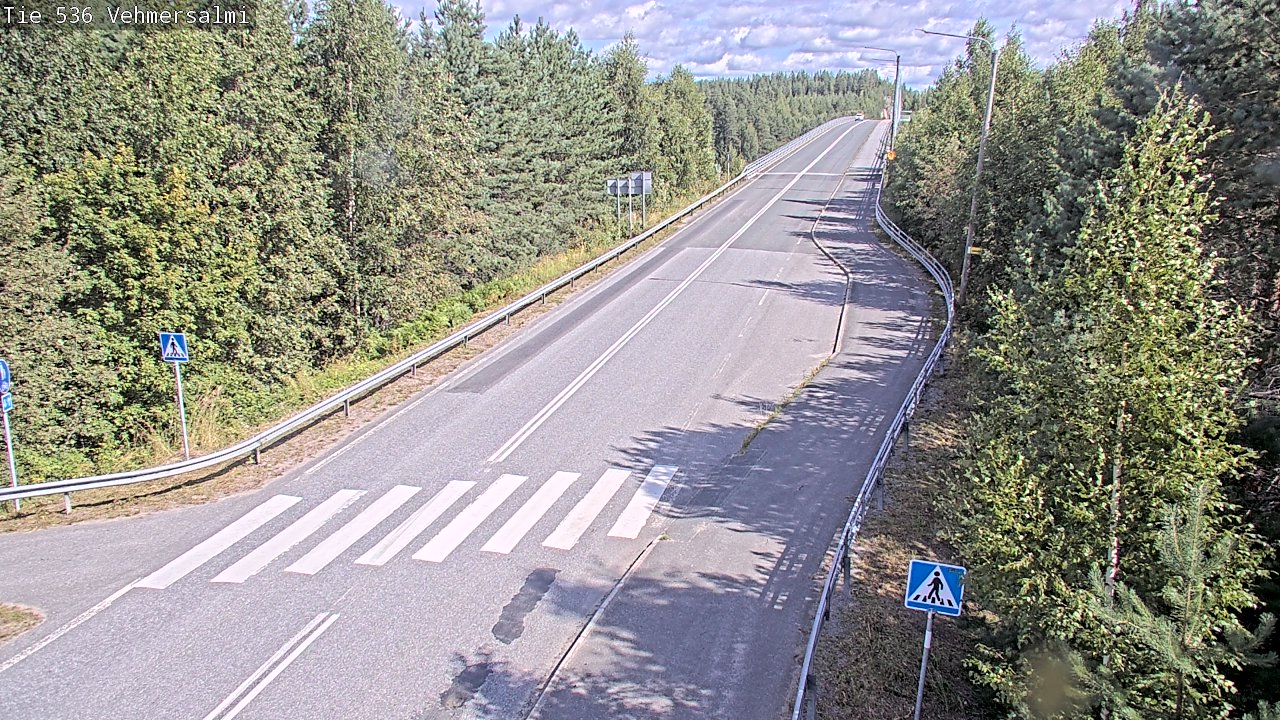 Kelikamerat Kuva Tie 536 Kuopio, Vehmersalmi, Kuopio, Pohjois-Savo