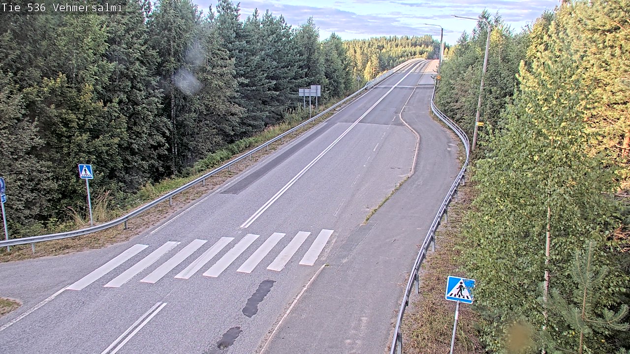 Kelikamerat Kuva Tie 536 Kuopio, Vehmersalmi, Kuopio, Pohjois-Savo