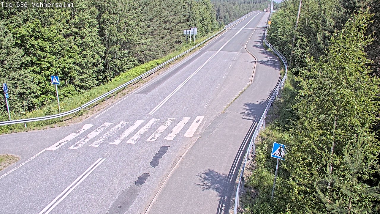 Kelikamerat Kuva Tie 536 Kuopio, Vehmersalmi, Kuopio, Pohjois-Savo