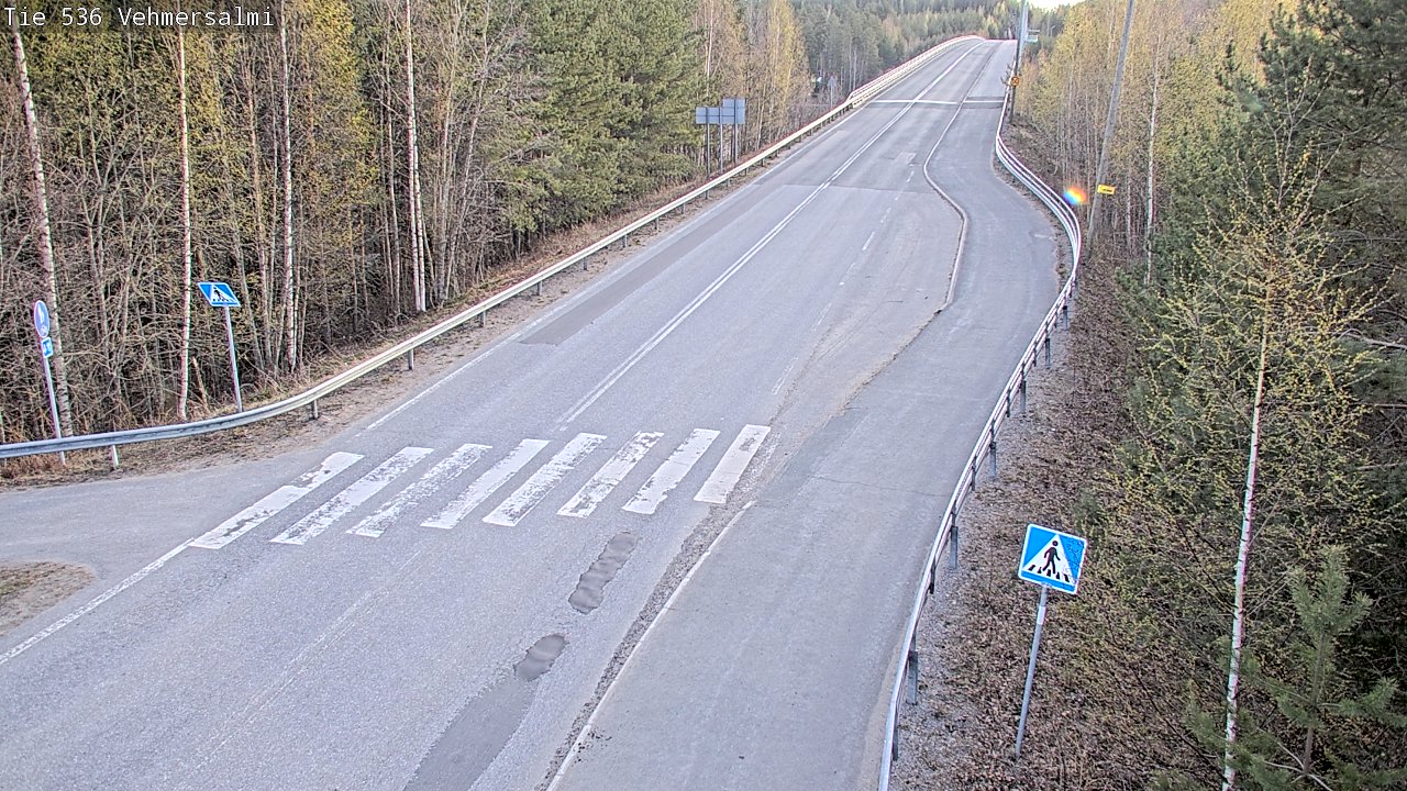 Kelikamerat Kuva Tie 536 Kuopio, Vehmersalmi, Kuopio, Pohjois-Savo