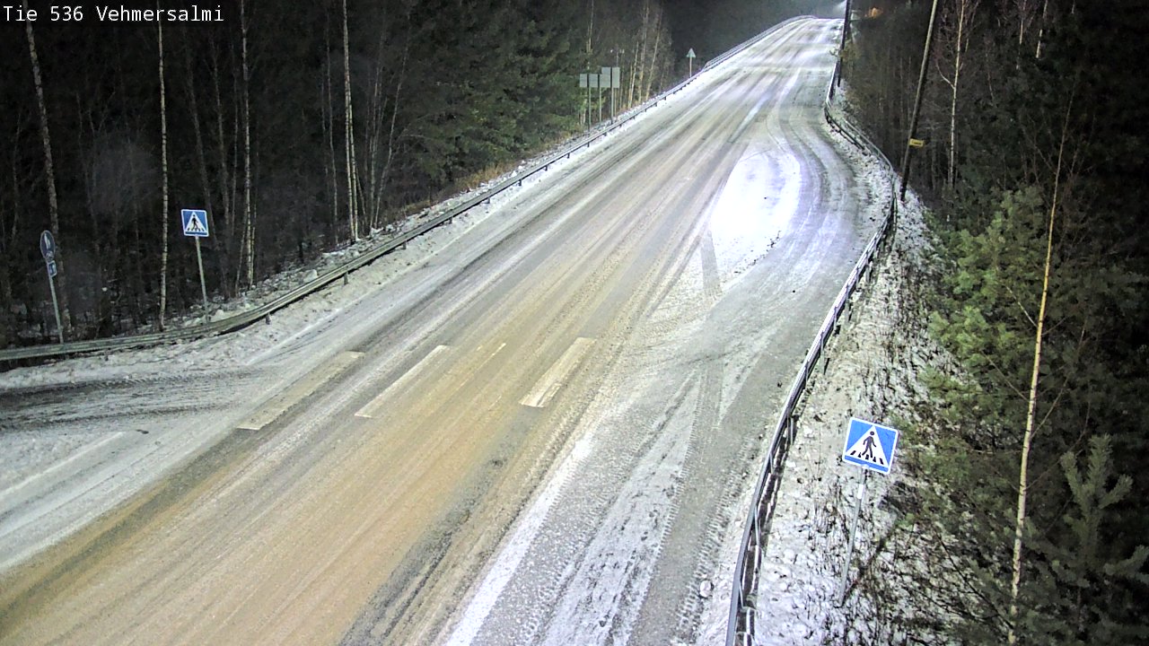 Weather Camera Image Road 536 Kuopio, Vehmersalmi, Kuopio, Pohjois-Savo