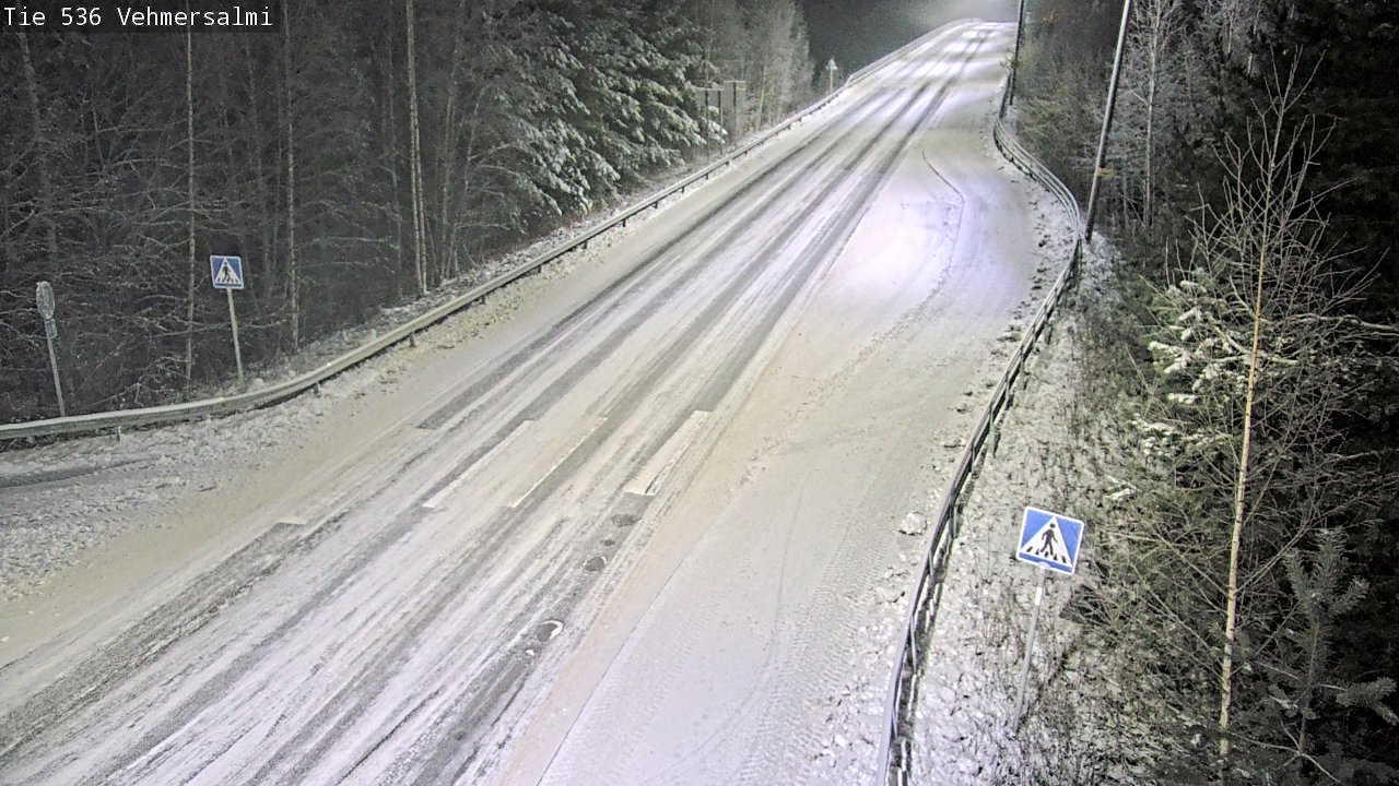 Kelikamerat Kuva Tie 536 Kuopio, Vehmersalmi, Kuopio, Pohjois-Savo