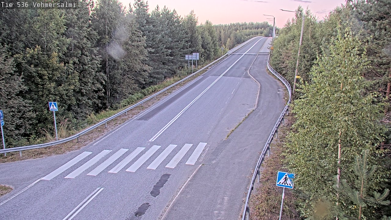 Kelikamerat Kuva Tie 536 Kuopio, Vehmersalmi, Kuopio, Pohjois-Savo
