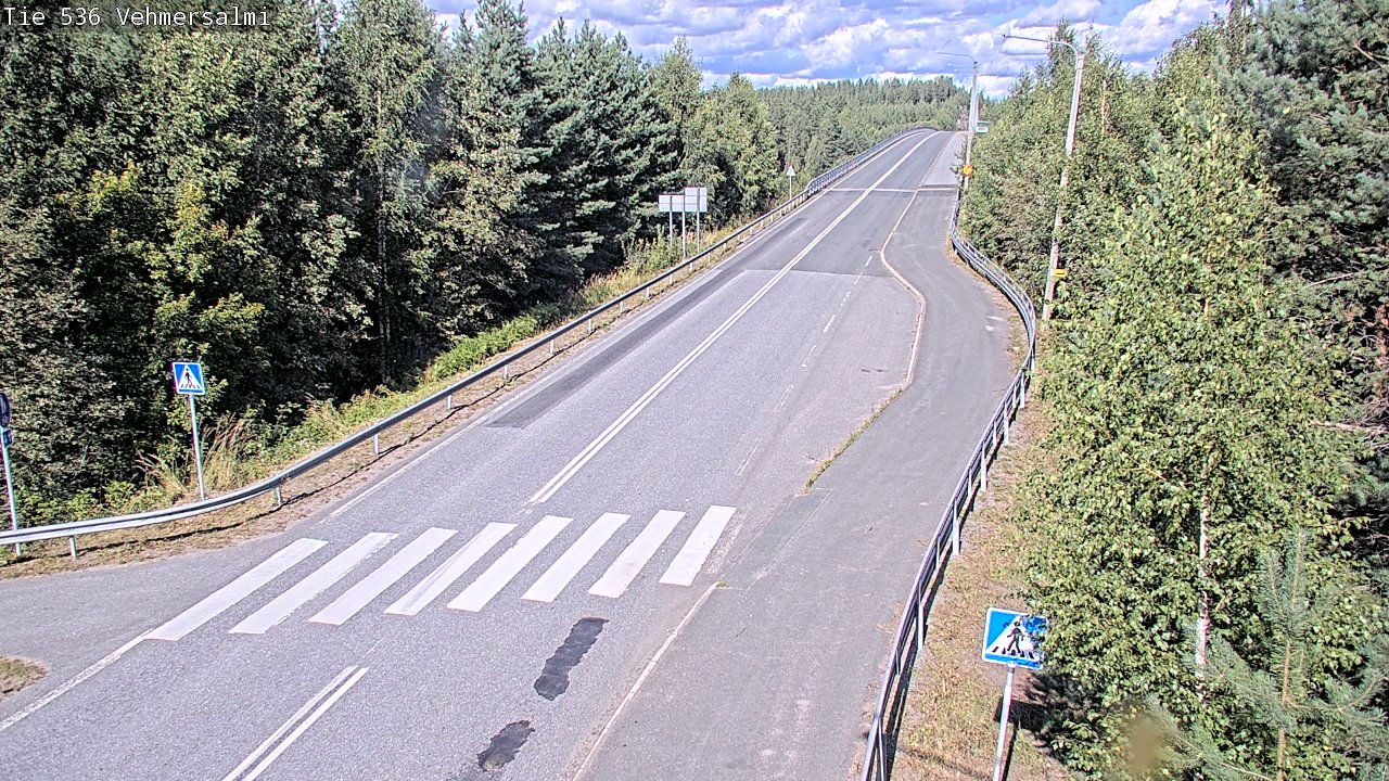 Kelikamerat Kuva Tie 536 Kuopio, Vehmersalmi, Kuopio, Pohjois-Savo