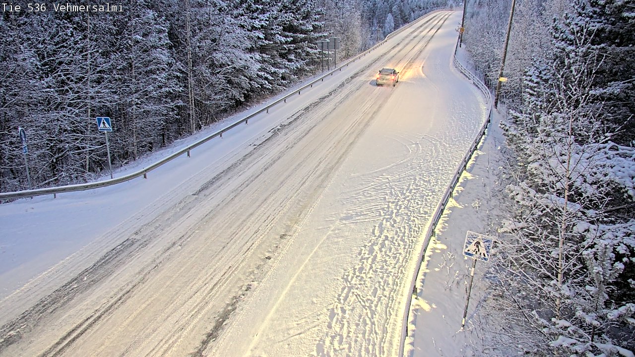 Kelikamerat Kuva Tie 536 Kuopio, Vehmersalmi, Kuopio, Pohjois-Savo
