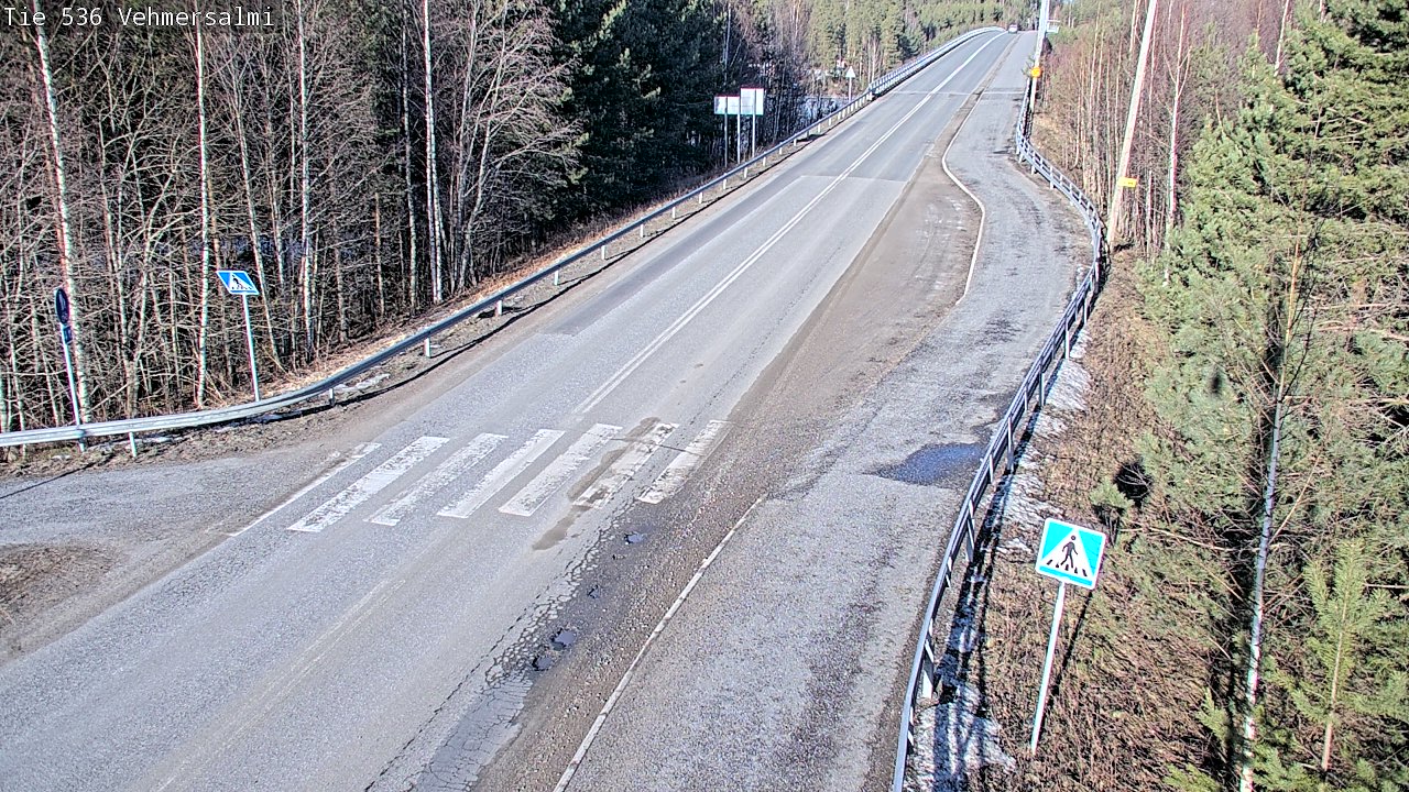 Kelikamerat Kuva Tie 536 Kuopio, Vehmersalmi, Kuopio, Pohjois-Savo