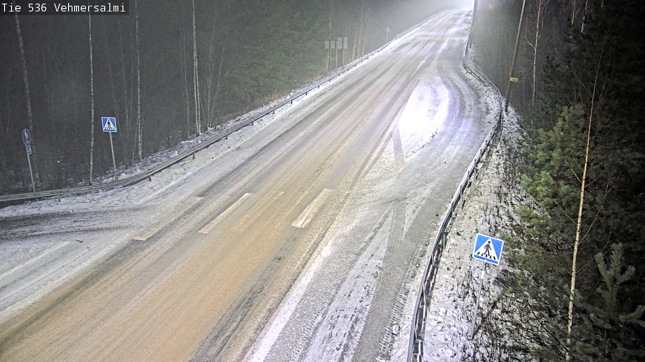 Weather Camera Image Road 536 Kuopio, Vehmersalmi, Kuopio, Pohjois-Savo