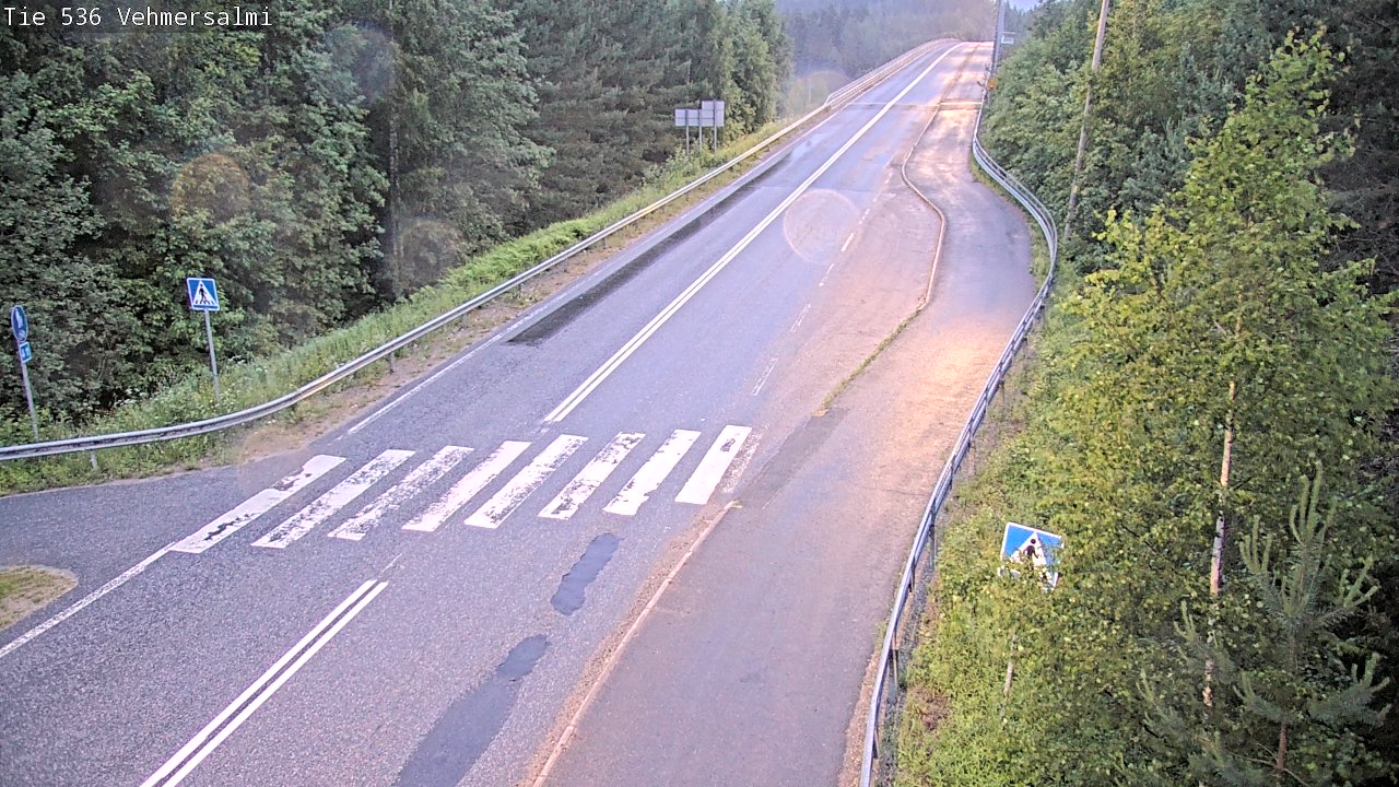 Kelikamerat Kuva Tie 536 Kuopio, Vehmersalmi, Kuopio, Pohjois-Savo