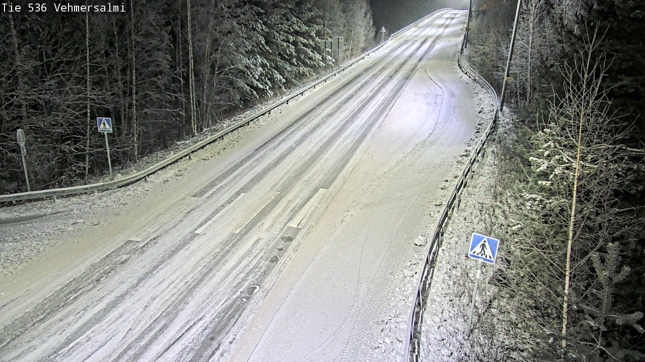 Kelikamerat Kuva Tie 536 Kuopio, Vehmersalmi, Kuopio, Pohjois-Savo