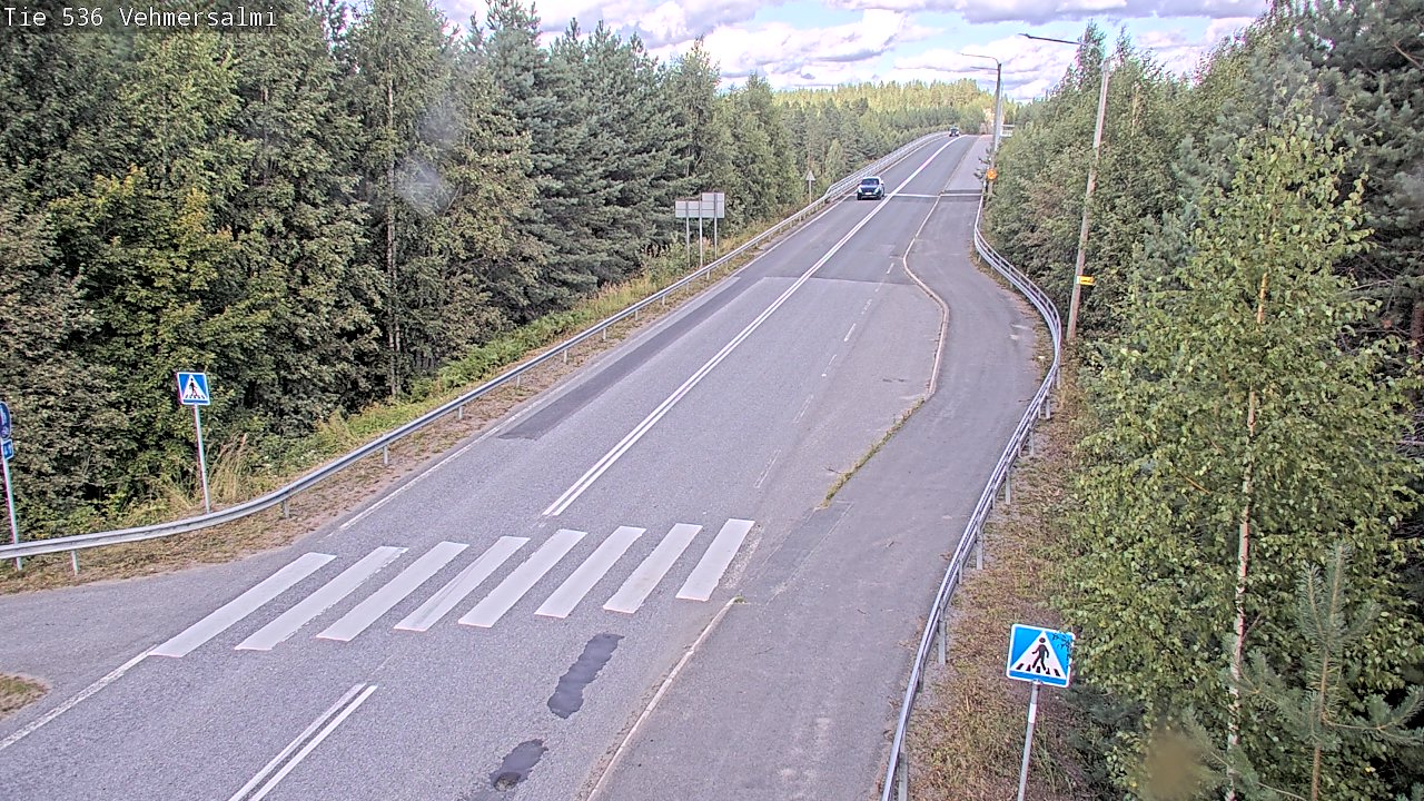 Kelikamerat Kuva Tie 536 Kuopio, Vehmersalmi, Kuopio, Pohjois-Savo