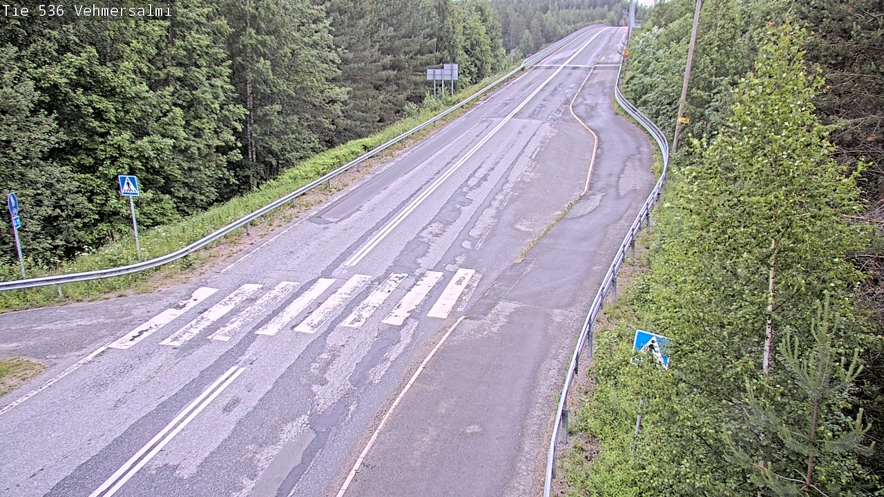 Kelikamerat Kuva Tie 536 Kuopio, Vehmersalmi, Kuopio, Pohjois-Savo