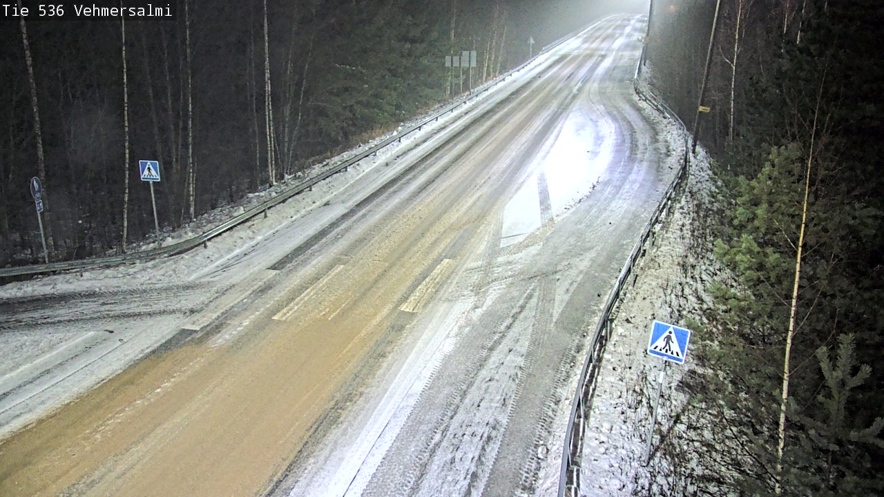 Weather Camera Image Road 536 Kuopio, Vehmersalmi, Kuopio, Pohjois-Savo
