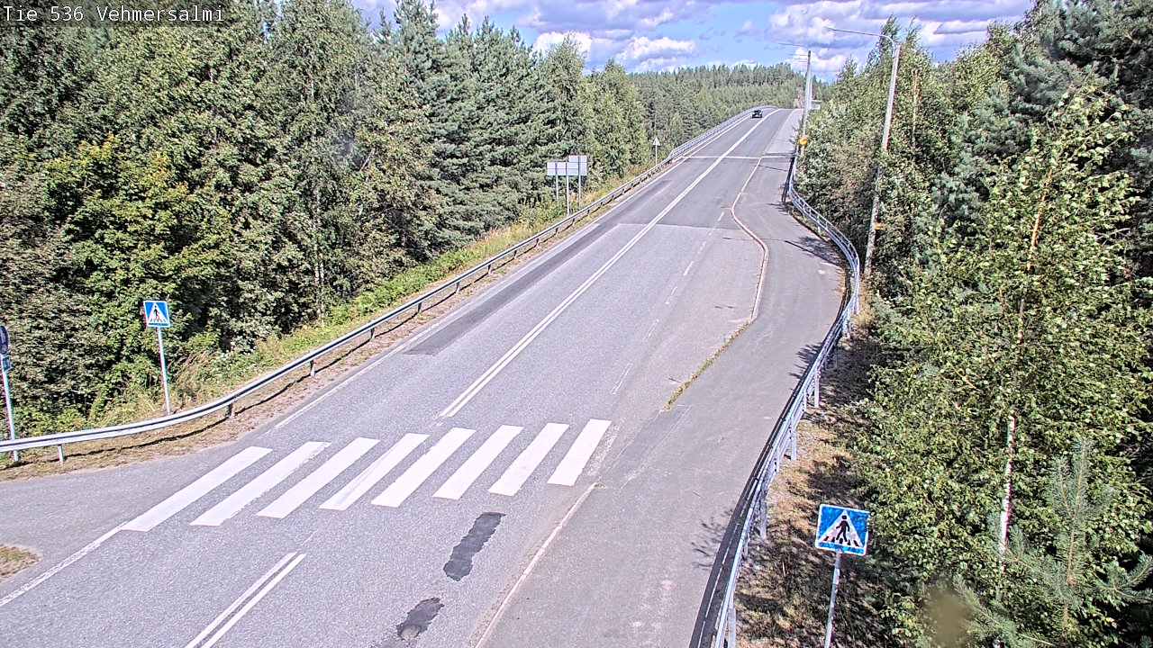Kelikamerat Kuva Tie 536 Kuopio, Vehmersalmi, Kuopio, Pohjois-Savo