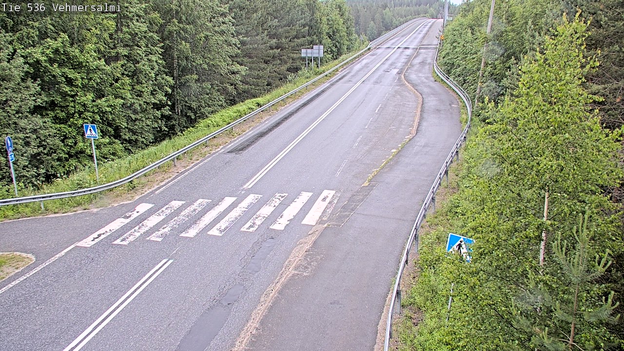 Kelikamerat Kuva Tie 536 Kuopio, Vehmersalmi, Kuopio, Pohjois-Savo