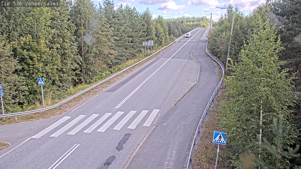 Kelikamerat Kuva Tie 536 Kuopio, Vehmersalmi, Kuopio, Pohjois-Savo