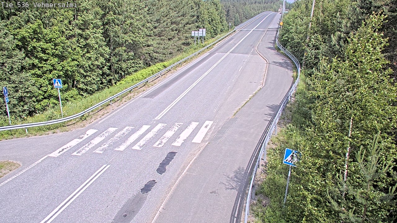 Kelikamerat Kuva Tie 536 Kuopio, Vehmersalmi, Kuopio, Pohjois-Savo