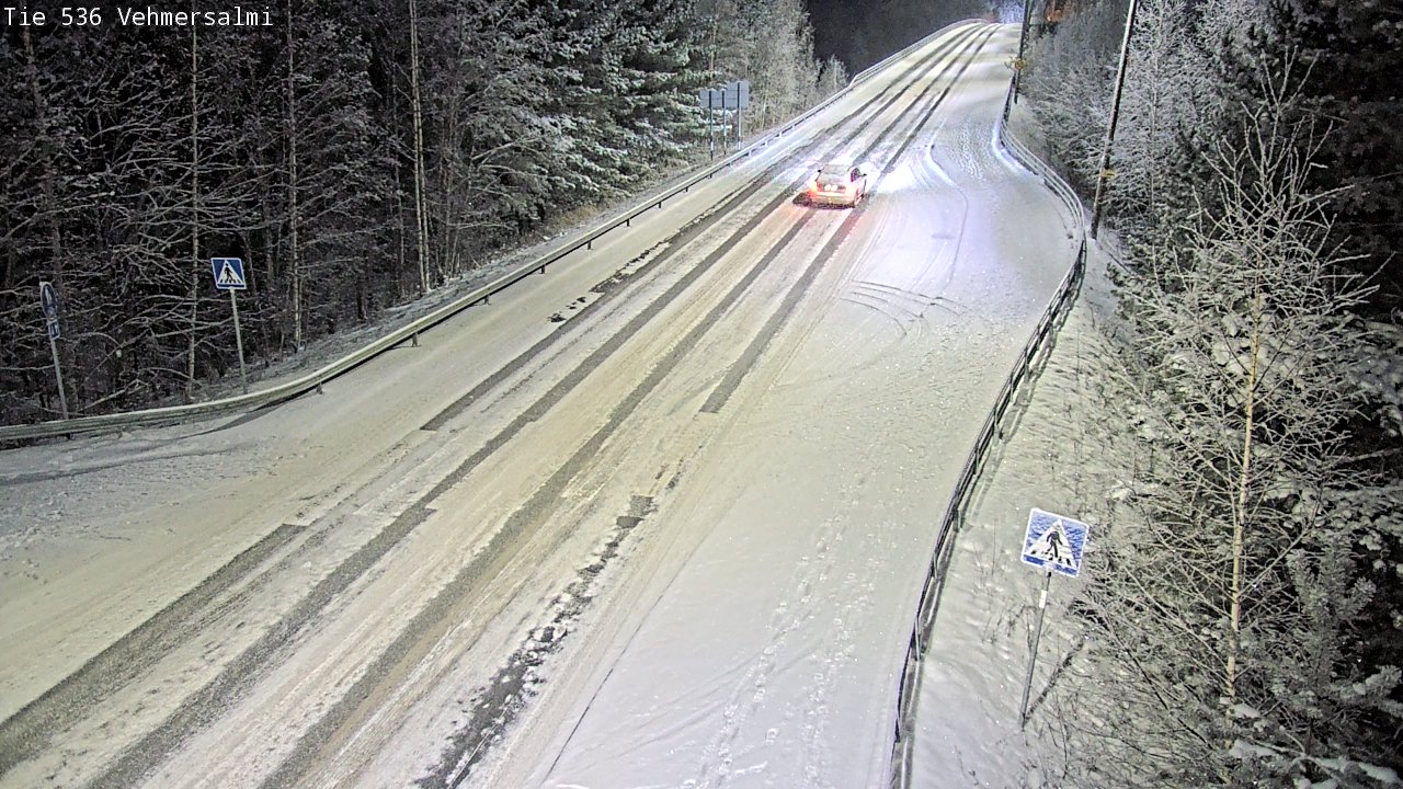 Kelikamerat Kuva Tie 536 Kuopio, Vehmersalmi, Kuopio, Pohjois-Savo