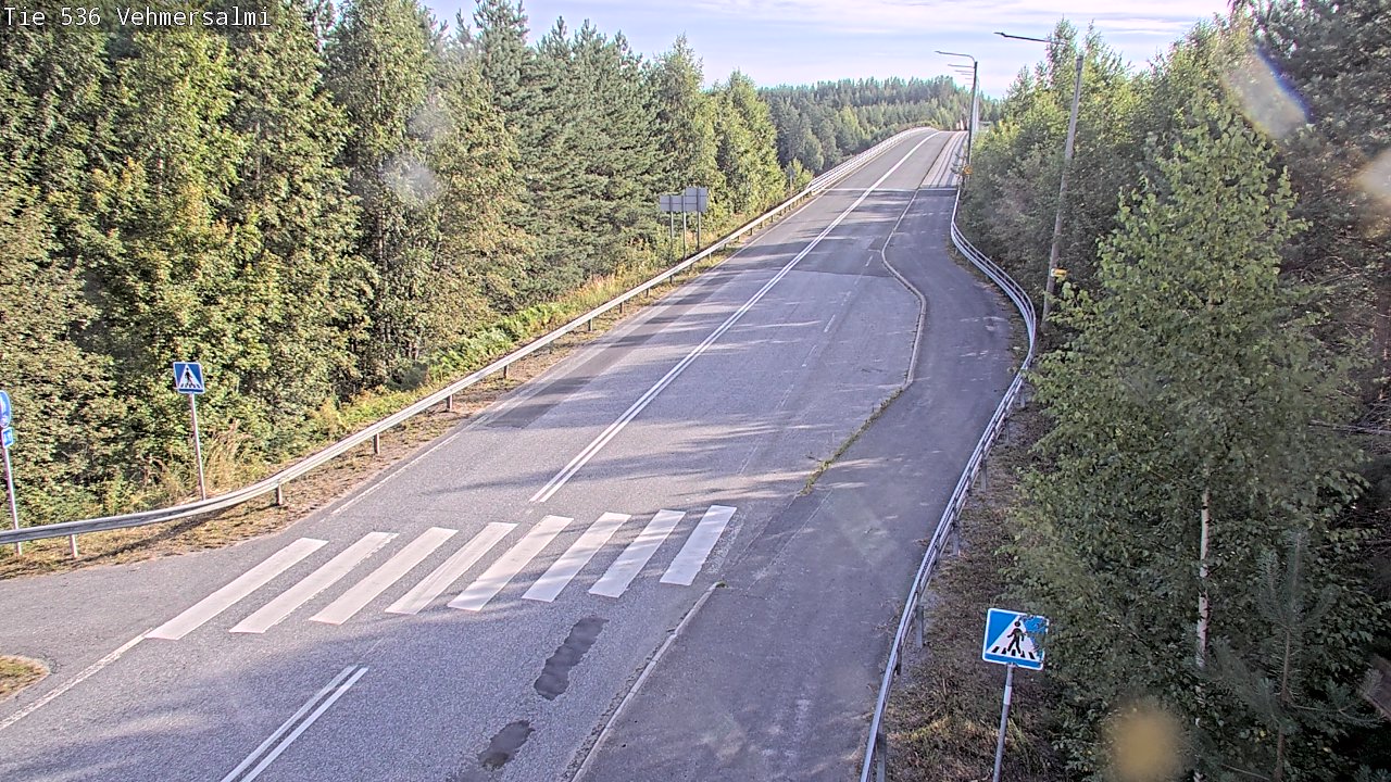 Weather Camera Image Road 536 Kuopio, Vehmersalmi, Kuopio, Pohjois-Savo