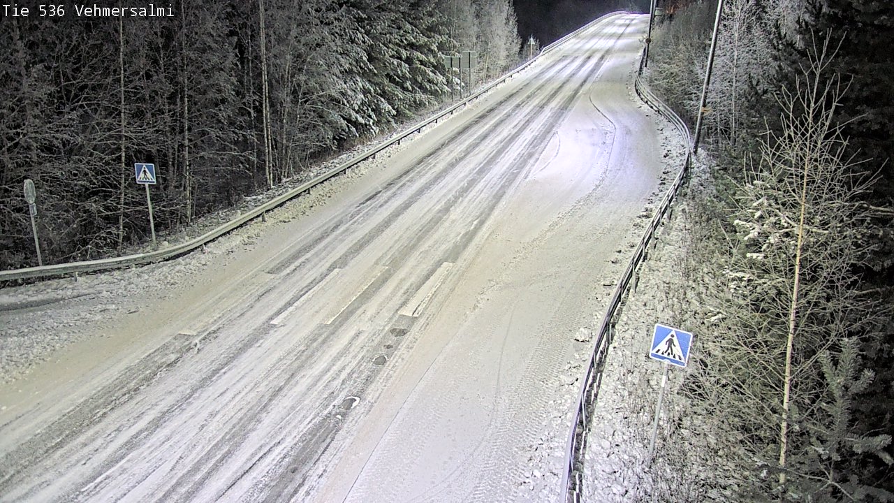 Kelikamerat Kuva Tie 536 Kuopio, Vehmersalmi, Kuopio, Pohjois-Savo