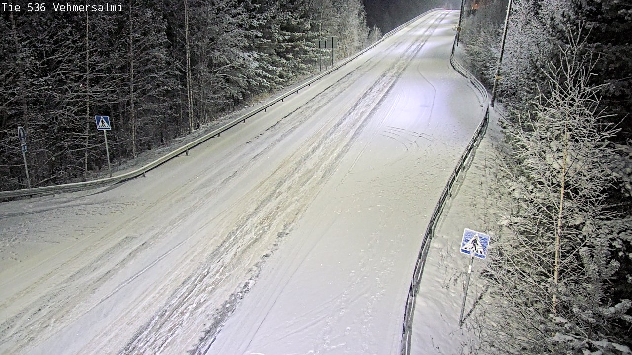 Kelikamerat Kuva Tie 536 Kuopio, Vehmersalmi, Kuopio, Pohjois-Savo